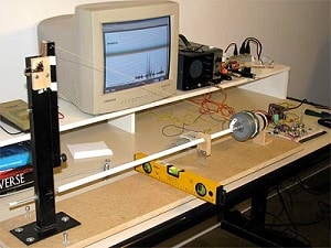 Sismógrafo, aparelho que utiliza radônio